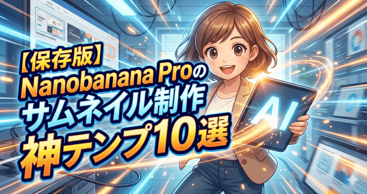 ナノバナナ：時短・効率アップ