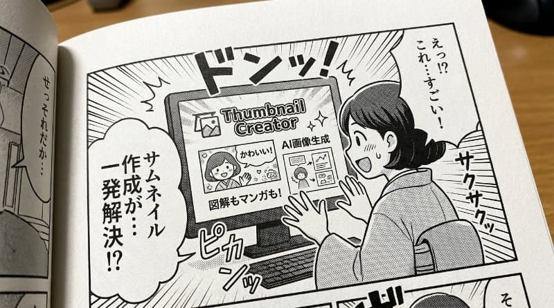 マンガ:紙のマンガ実写風